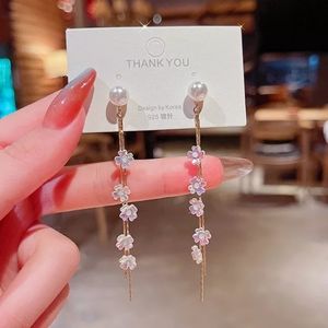 Pearl and Flower Earrings